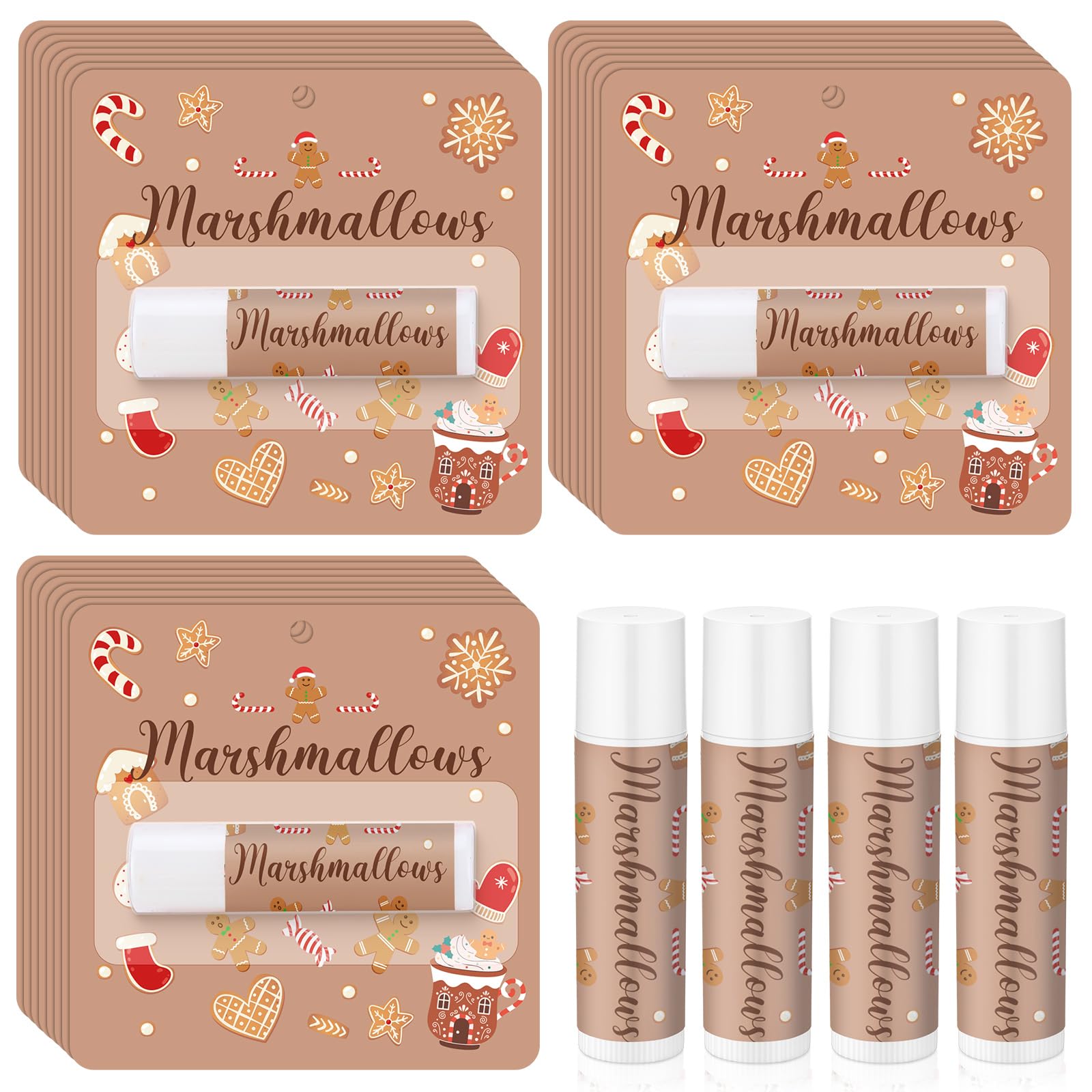 Heigble hot cocoa lip balm packaging ready for gifting