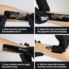 HEILFNL tattoos shown waterproof durability for real-life wear.