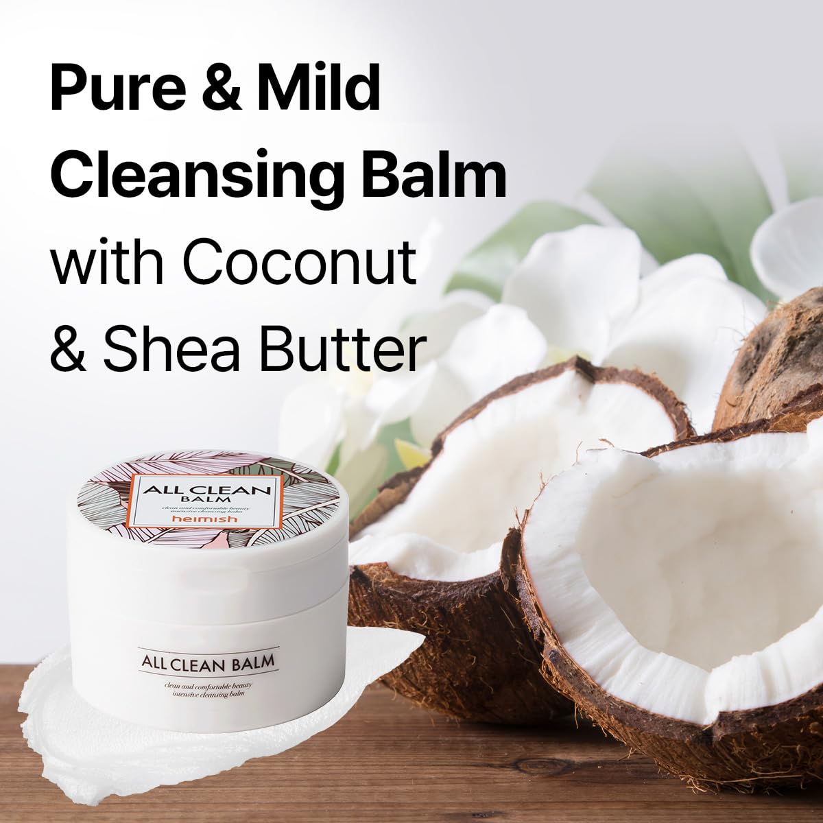 HEIMISH All Clean Balm supports a thorough double cleanse routine
