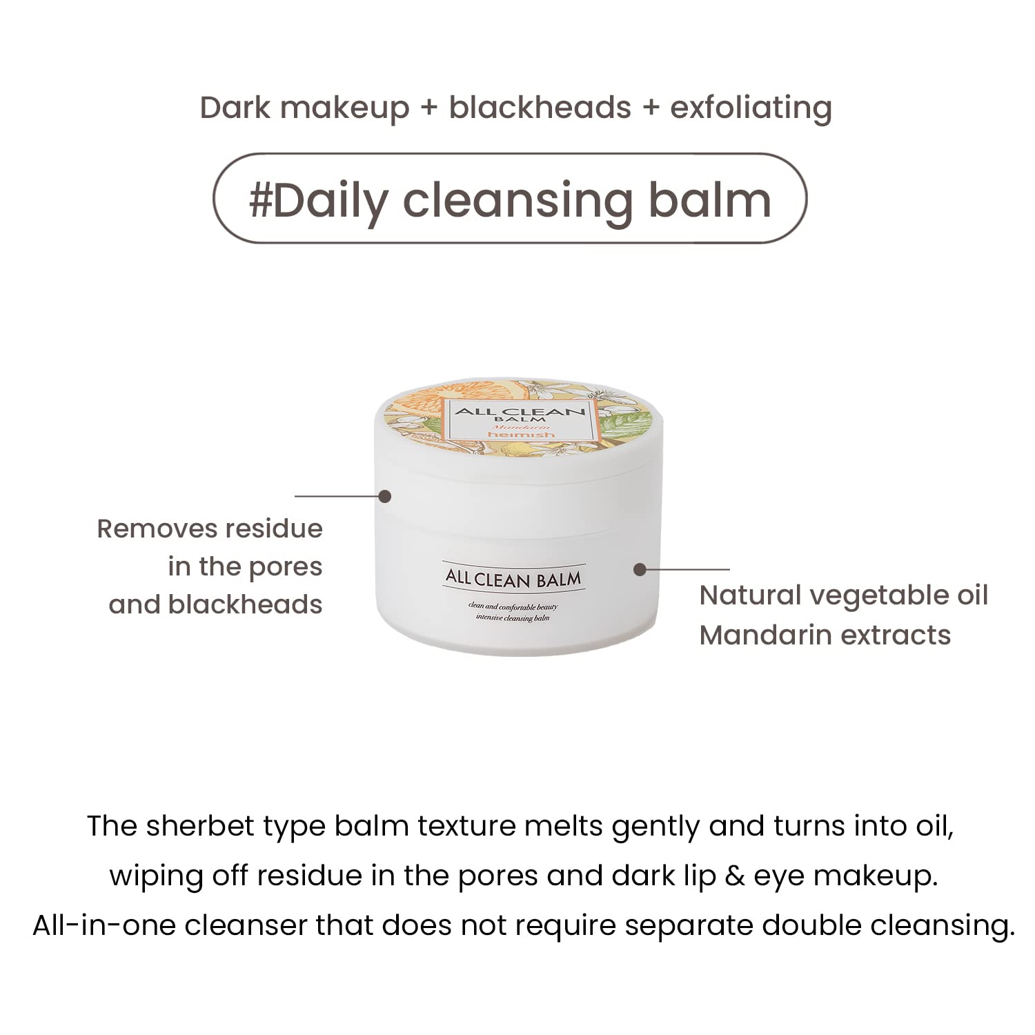 Creamy oil transitioning to foam, demonstrating gentle skin cleansing capability.