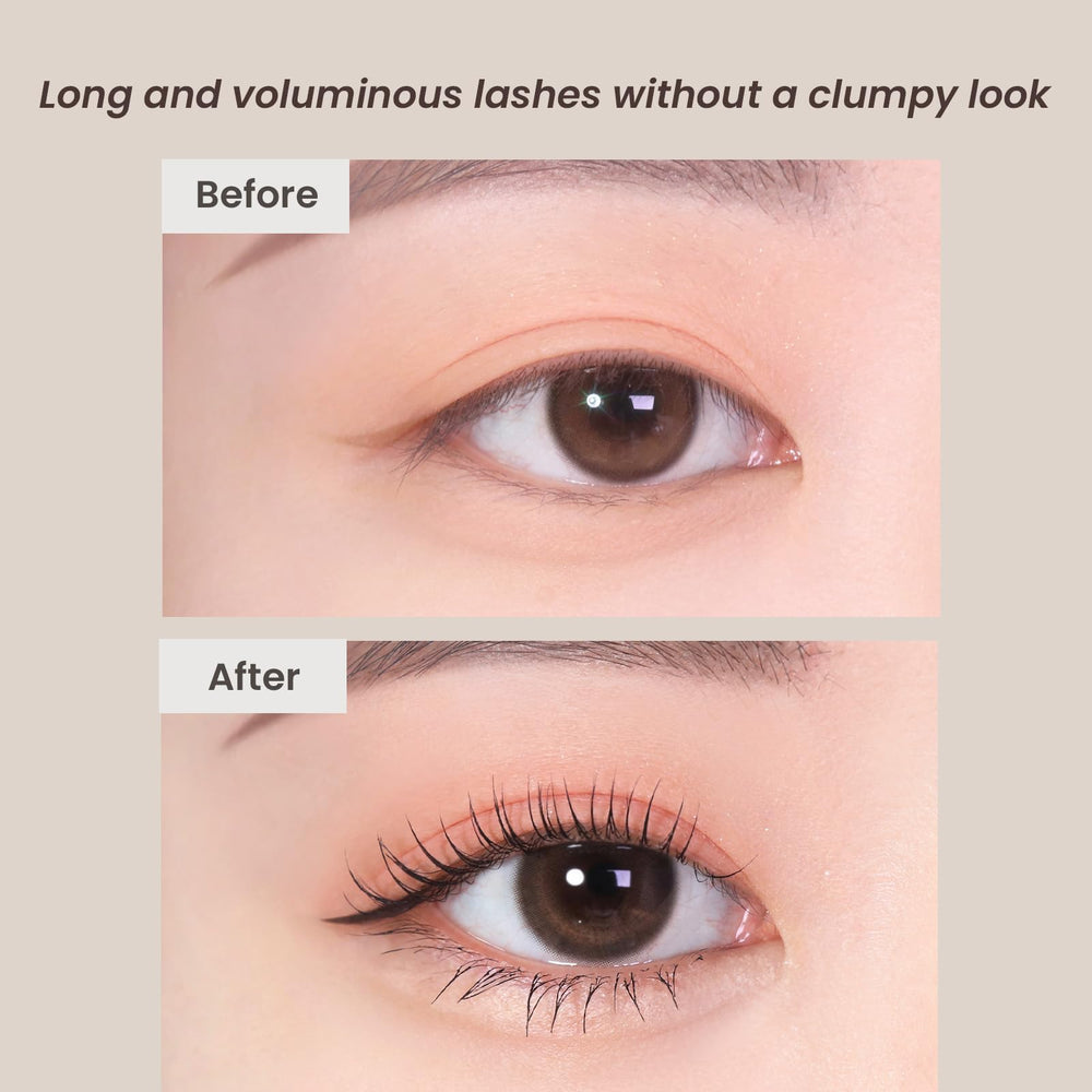 HEIMISH Dailism Smudge Stop Mascara lash fullness and defined look