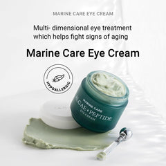 HEIMISH Marine Care Eye Cream jar closeup showing rich hydrating texture
