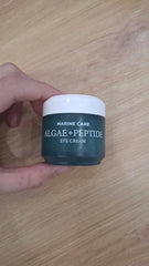 HEIMISH Marine Care Eye Cream marine-water illustration highlighting hydration