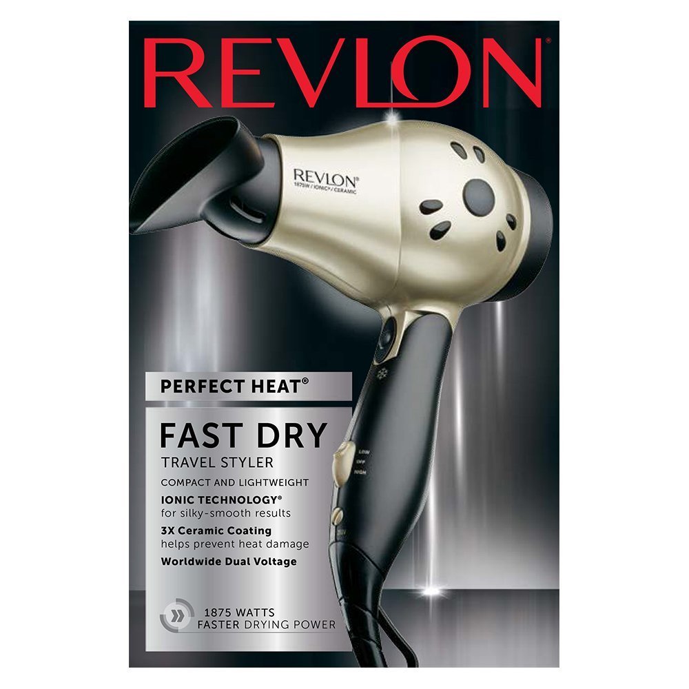 Helen Of Troy REVLON 1875W dual voltage enables worldwide travel styling