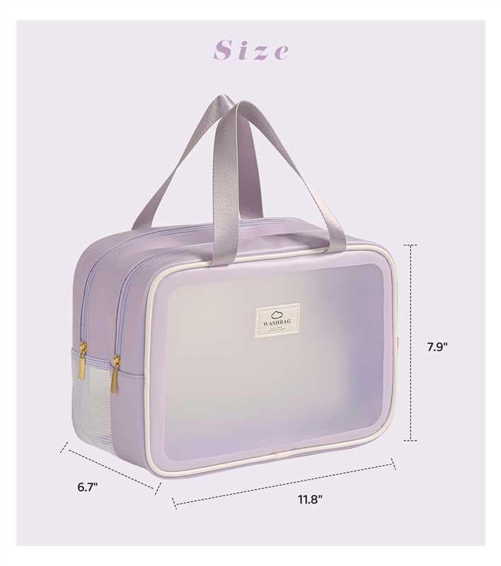 Bolso Heliar con cierre suave y correa de nylon, fácil de transportar.