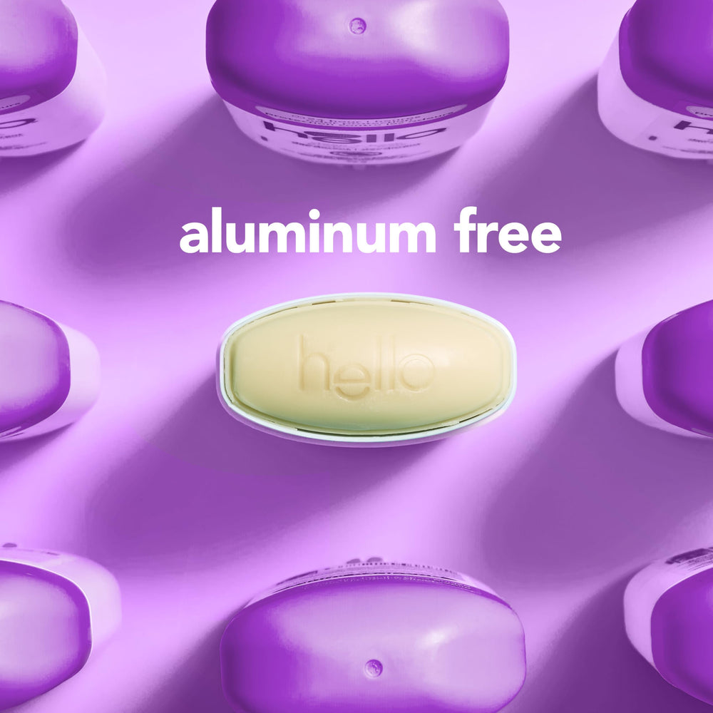 hello dermatologically-tested label signals skin-friendly deodorant