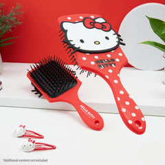 Hello Kitty brush with a comfortable grip for easy styling
