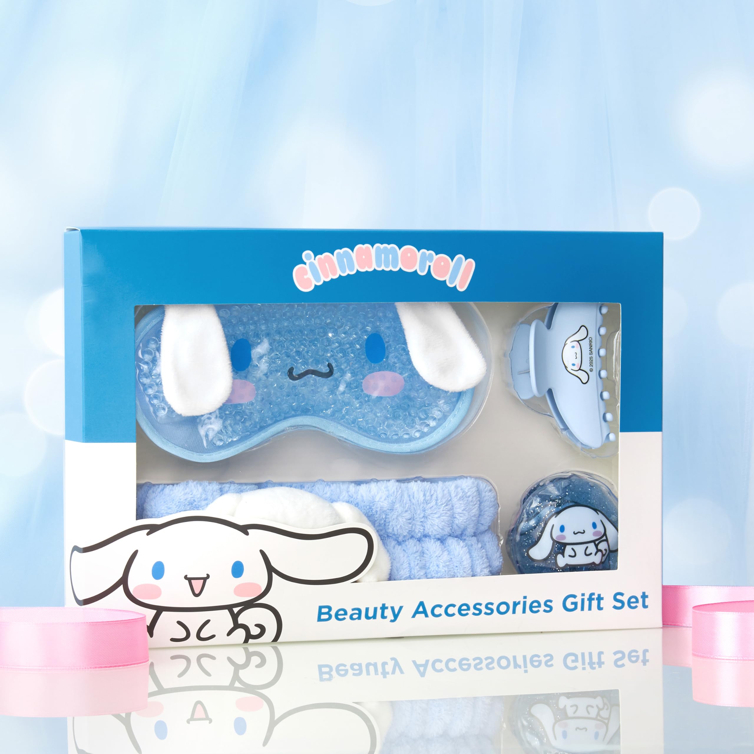 Hello Kitty Cinnamoroll beauty set gift-ready packaging ideal for fans