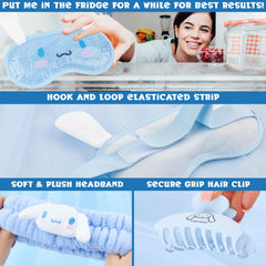 Hello Kitty Cinnamoroll beauty set hair claw clip for quick secure styling