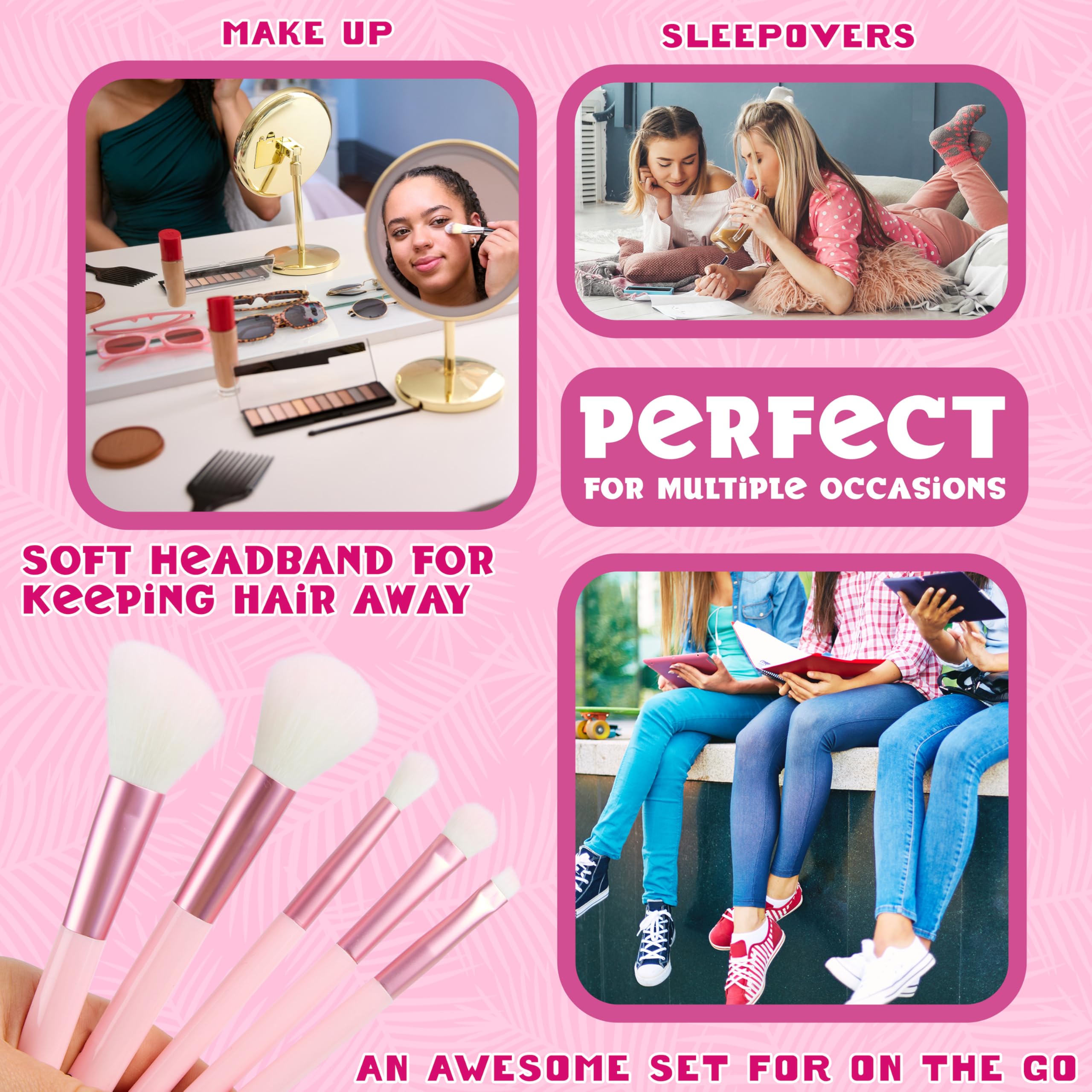 Hello Kitty face brushes delivering smooth blending for your daily routine