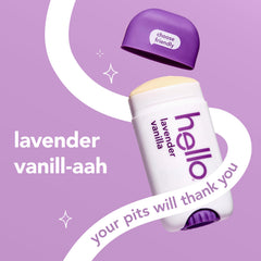 hello Shea Butter moisturizing underarm care shows skin-softening benefits