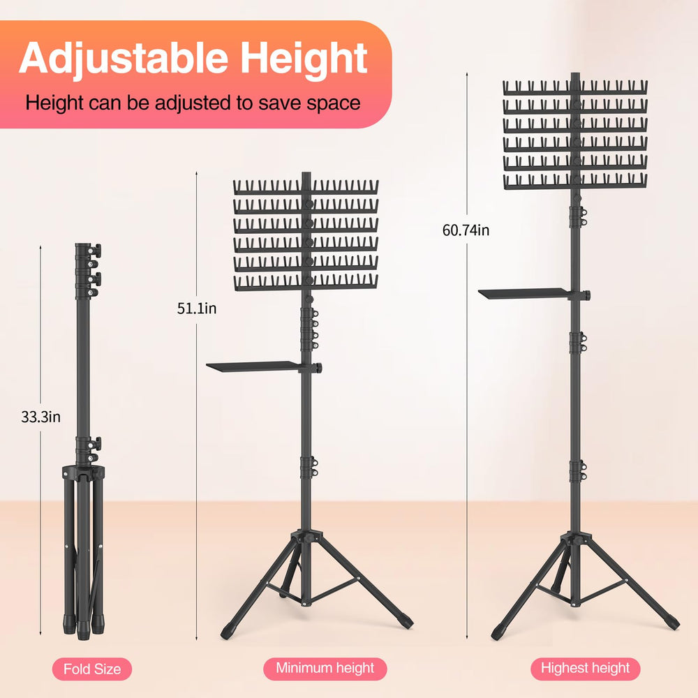 Hemndic two-sided peg rack helps keep sections neat during long sessions