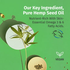 Hempz Biotin Shampoo hemp seed oil provides omega-rich moisture for softness.