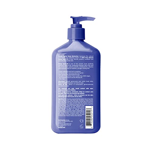 Hempz Body Lotion creamy texture closeup highlighting smooth skin feel.