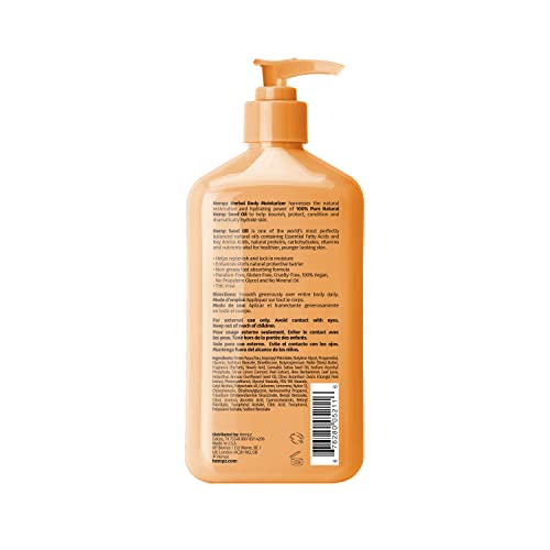 Citrus Blossom lotion texture close-up on smooth skin