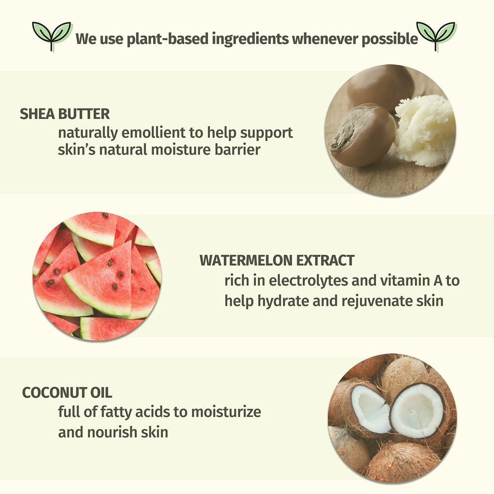 Hempz lotion with shea butter texture close-up emphasizing rich moisturization.