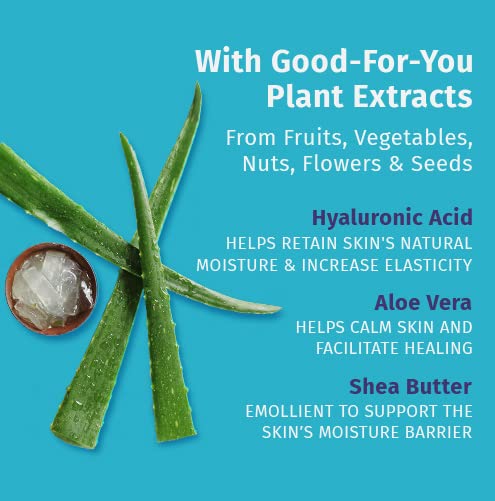 Hempz Ocean Breeze lotion shea butter and aloe soothe dry areas.