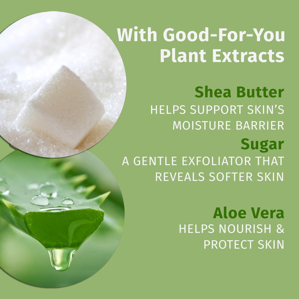 Hempz shea butter and ginseng closeup for supple skin.
