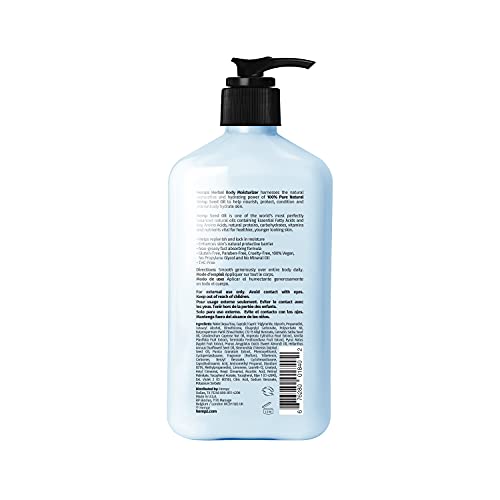 Hempz Triple Moisture jar closeup reveals creamy texture and nourishing oils