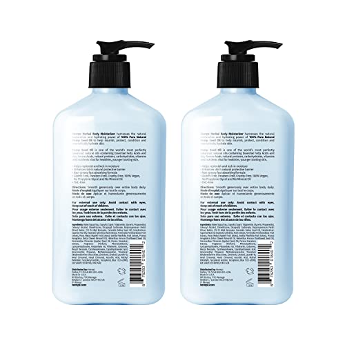 Hempz triple moisture whipped body crème airy texture close-up highlights light, fast-absorbing formula.
