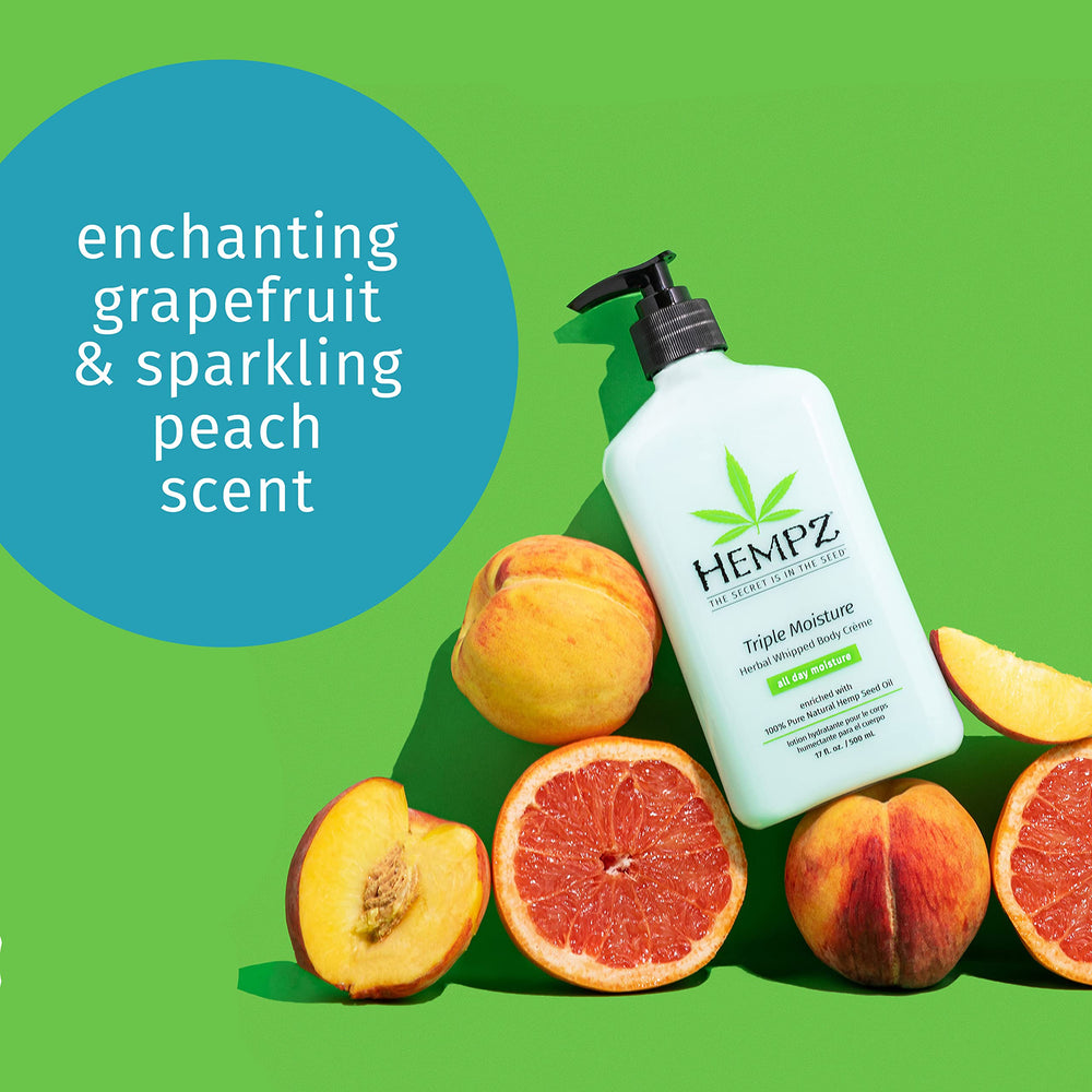 Hempz yangu oil and hemp seed oil ingredients panel signal antioxidant-rich nourishment.