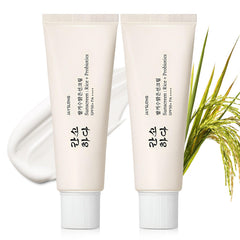 HENGRUNXIN Relief Sun SPF50+ bottle front for daily protection.