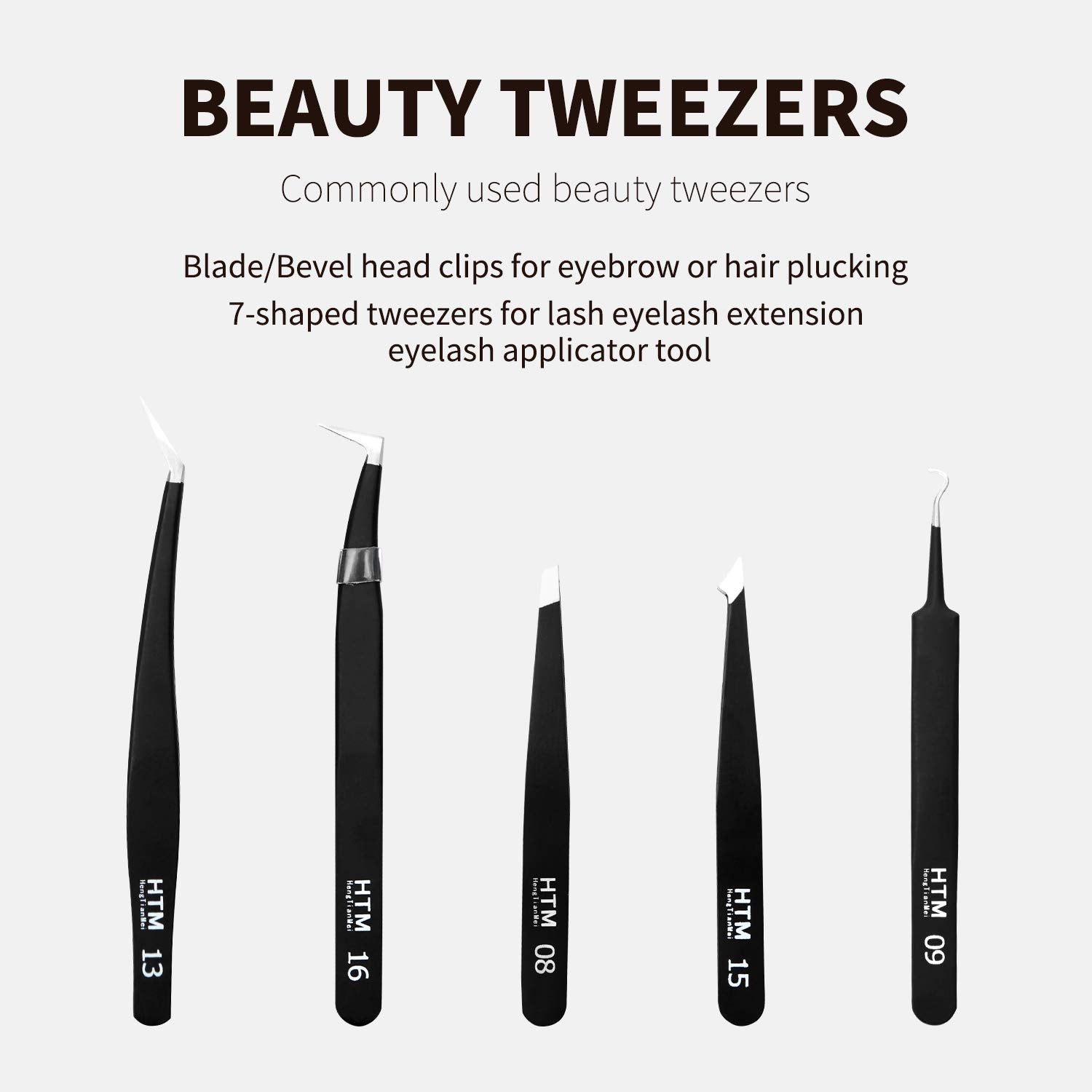 HengTianMei blade/bevel head supports careful eyebrow or hair-plucking tasks.