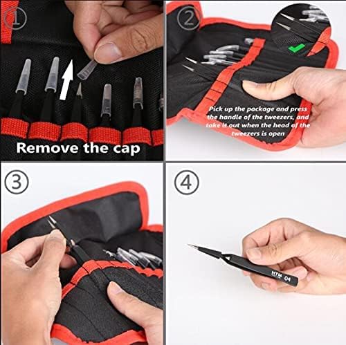 HengTianMei precision tips align for steady gripping and delicate extractions