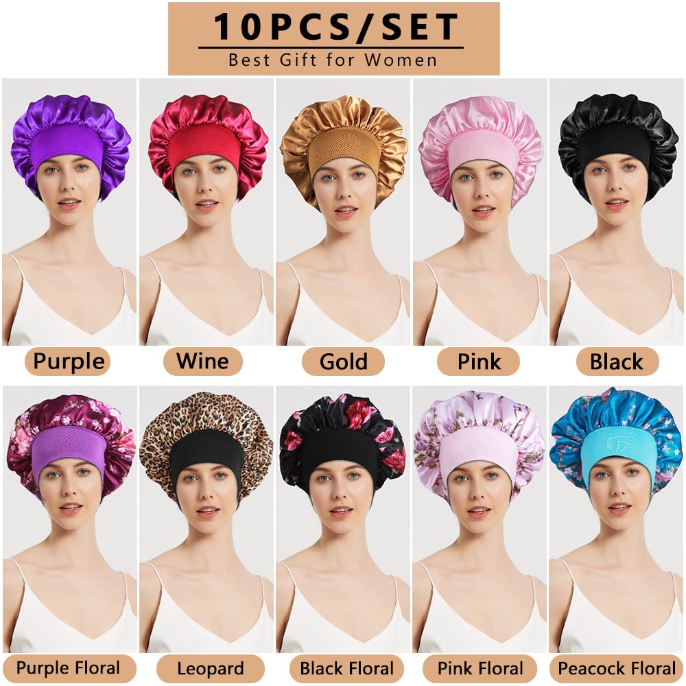 Heniho satin bonnet set is washable and durable for daily use