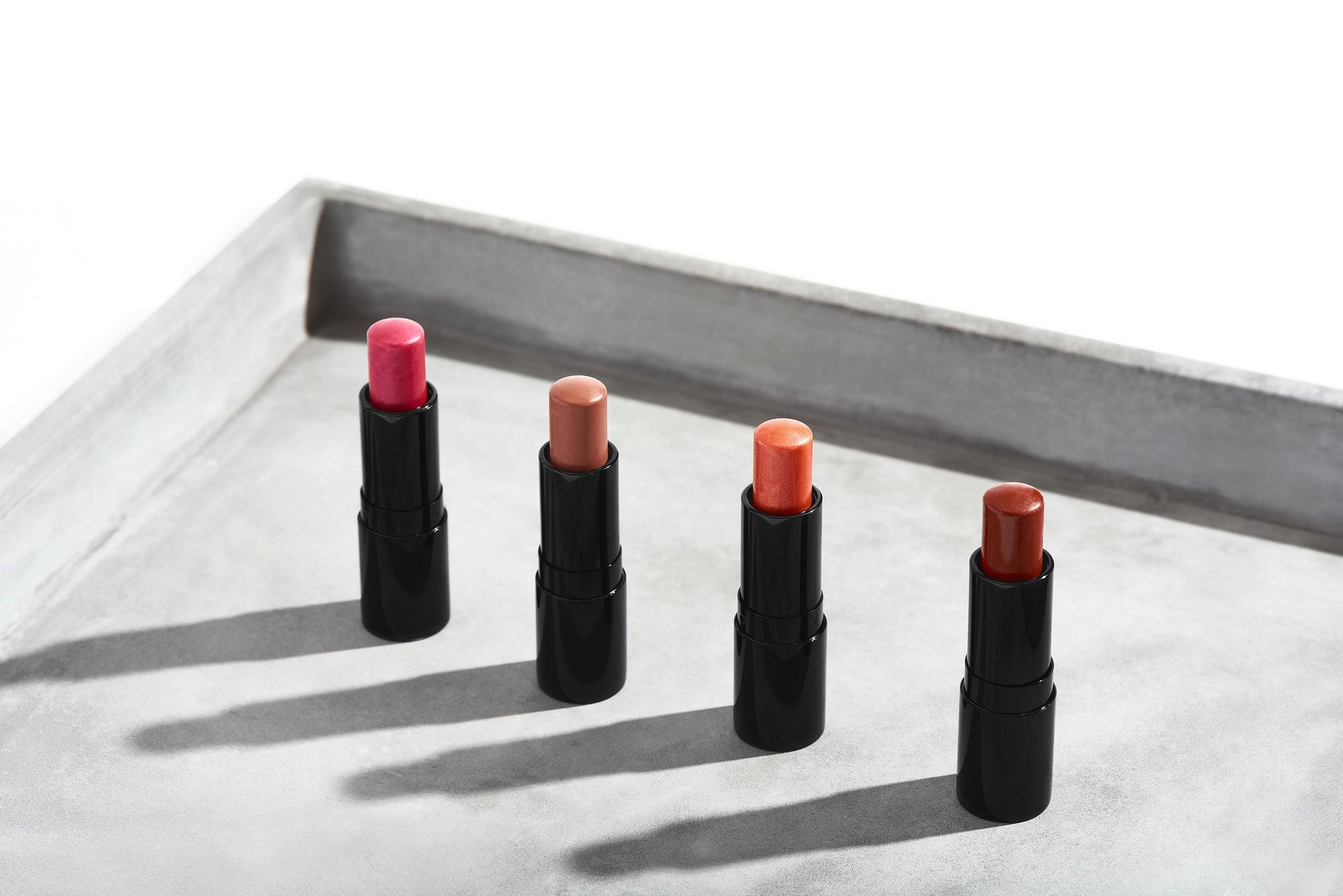 Henne Organics Intrigue brick red finish offers soft, long-lasting comfort
