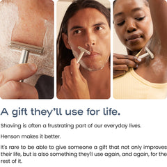 Henson AL13 blades 100-pack enabling long-term, consistent shaves