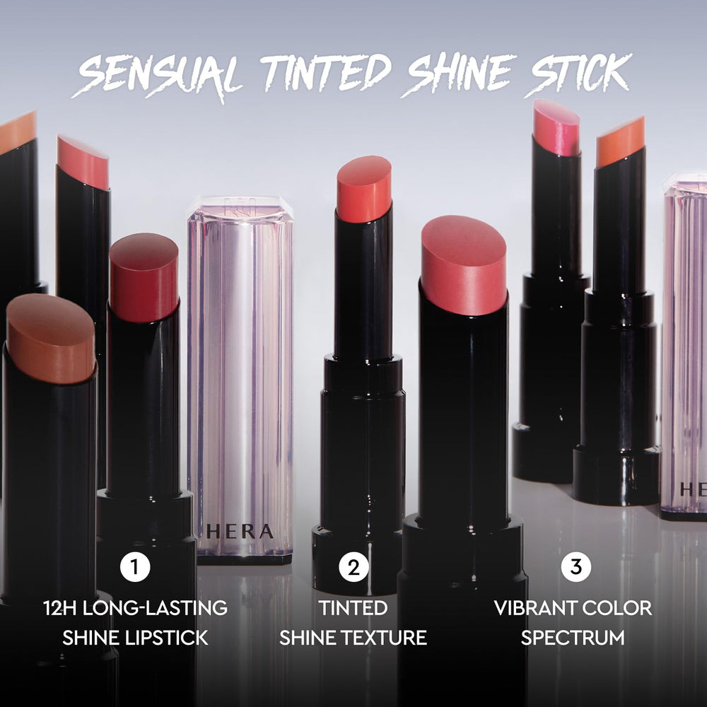 HERA Sensual Tint Swatches reveal eight shades and bold payoff