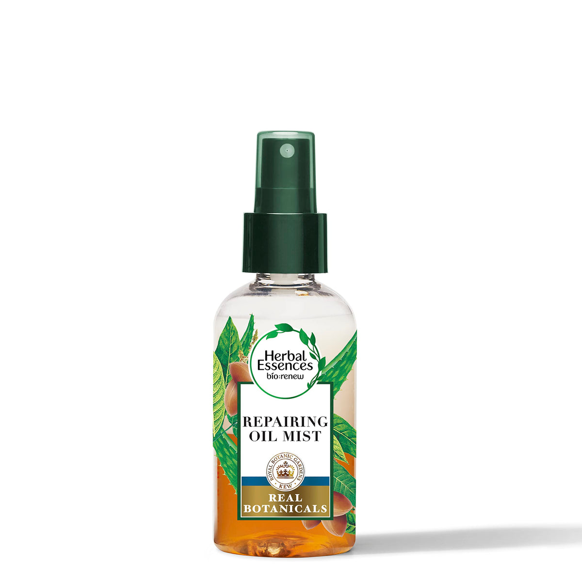 Herbal Essences Bio Renew Argan Oil Aloe mist bottle shown for lightweight repair