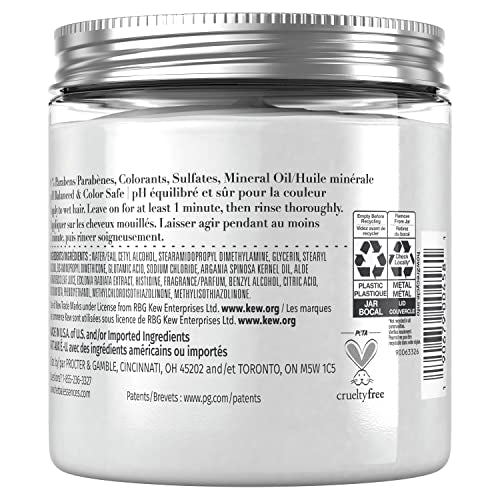 Herbal Essences bio renew hemp and aloe mask jar closeup highlights creamy texture and premium feel