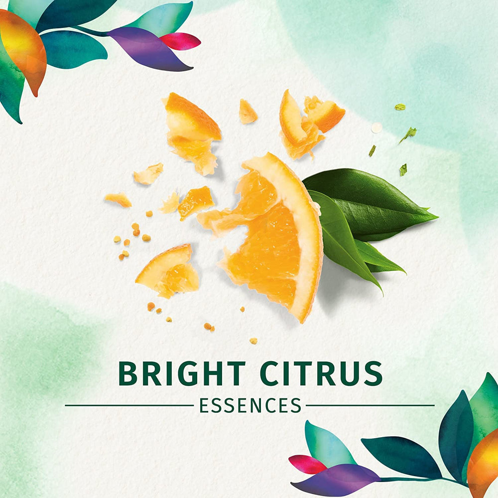 Herbal Essences Body Envy citrus scent evokes a refreshing shower ritual.