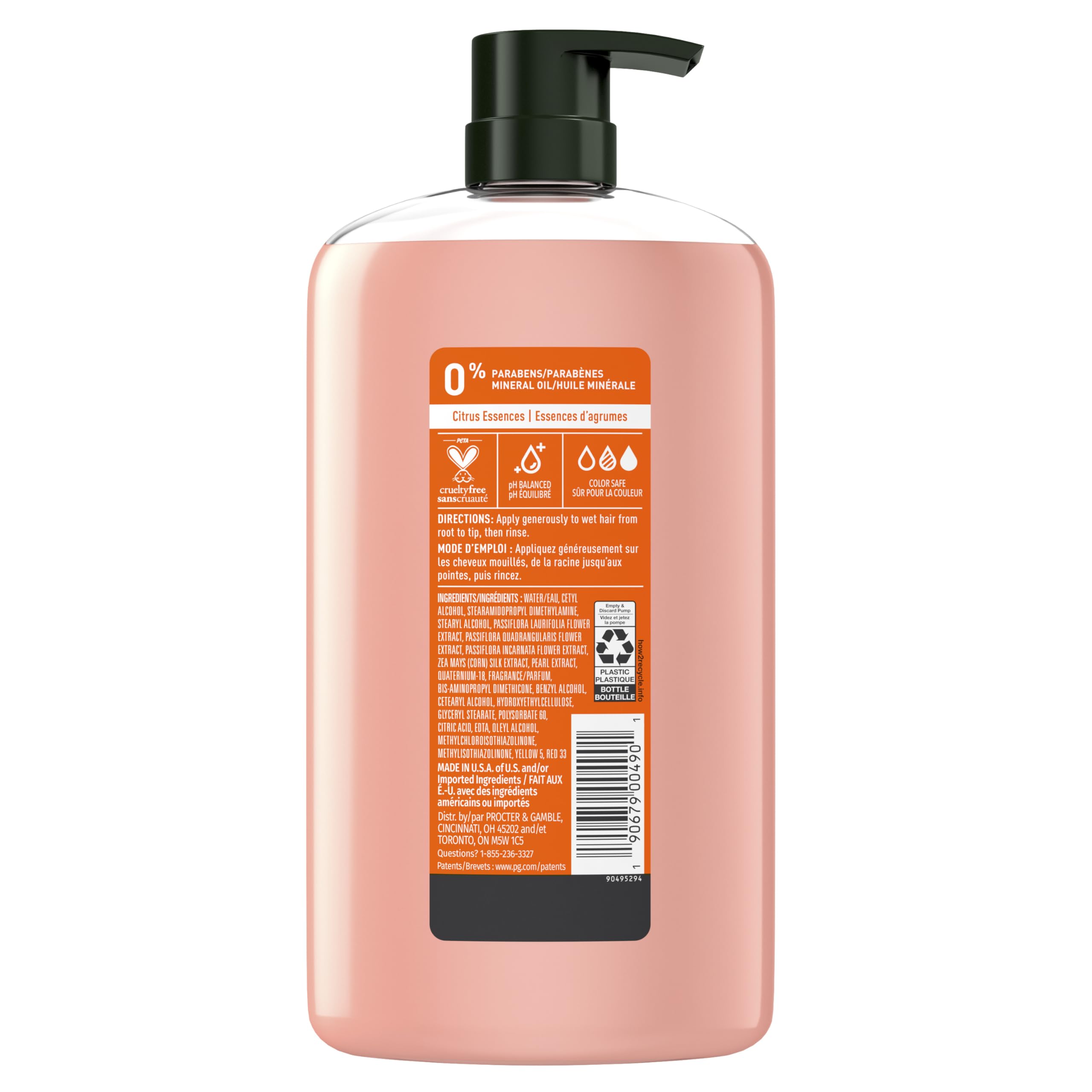 Herbal Essences Body Envy recyclable bottle highlights sustainable packaging.