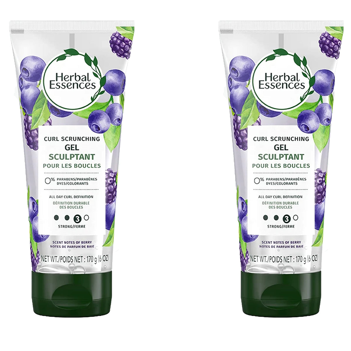 Herbal Essences Totally Twisted bottle front—two-pack for defined, manageable curls.
