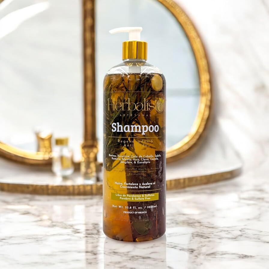 HERBALISTA Viral Shampoo ingredients—rosemary and cinnamon—offer nourishing scalp benefits.