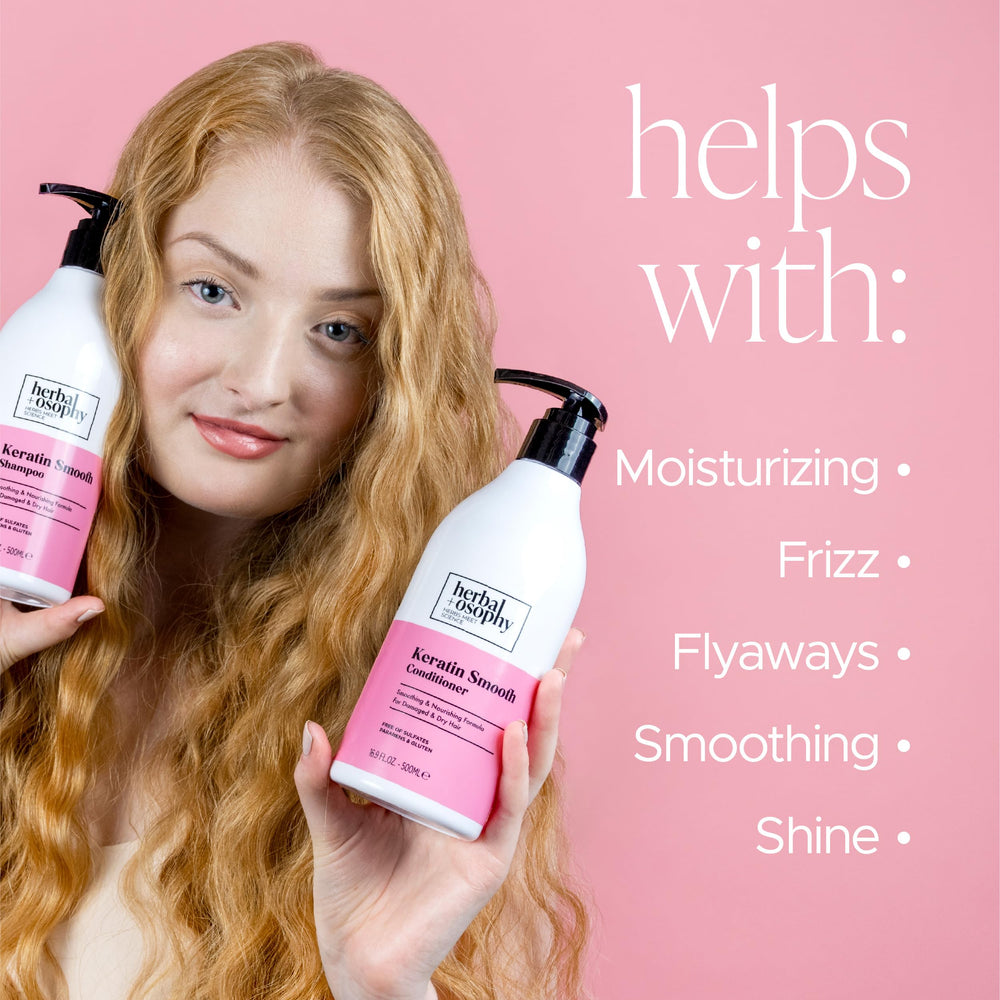Herbalosophy pH balance graphic underlines scalp-friendly formula