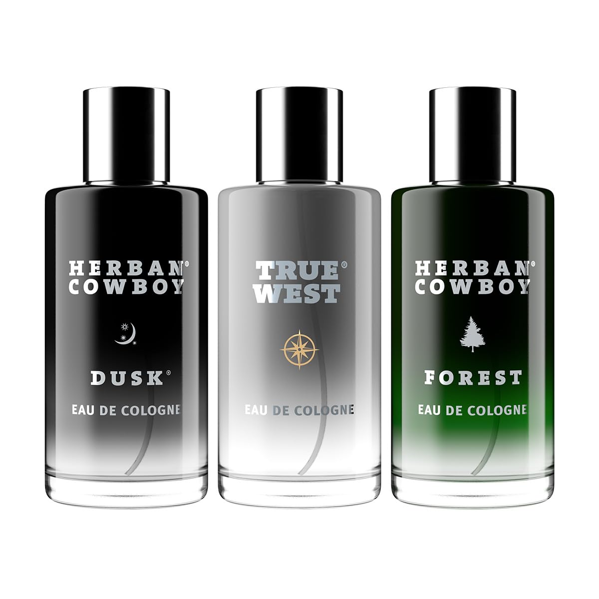 Herban Cowboy True West packaging box highlights American-made ethos for discerning shoppers.
