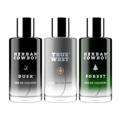Herban Cowboy True West packaging box highlights American-made ethos for discerning shoppers.