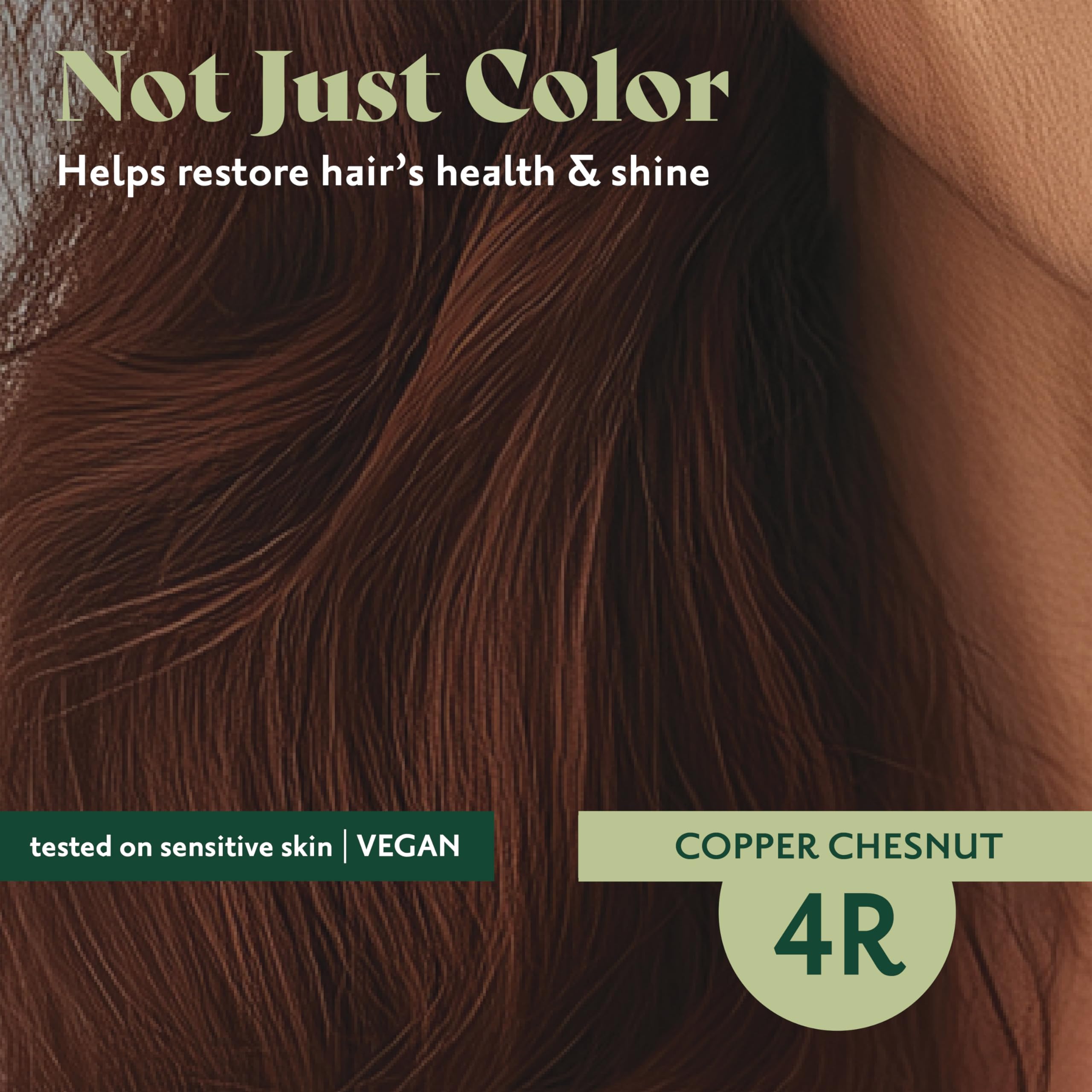 Herbatint 28-shades color palette display for shade selection