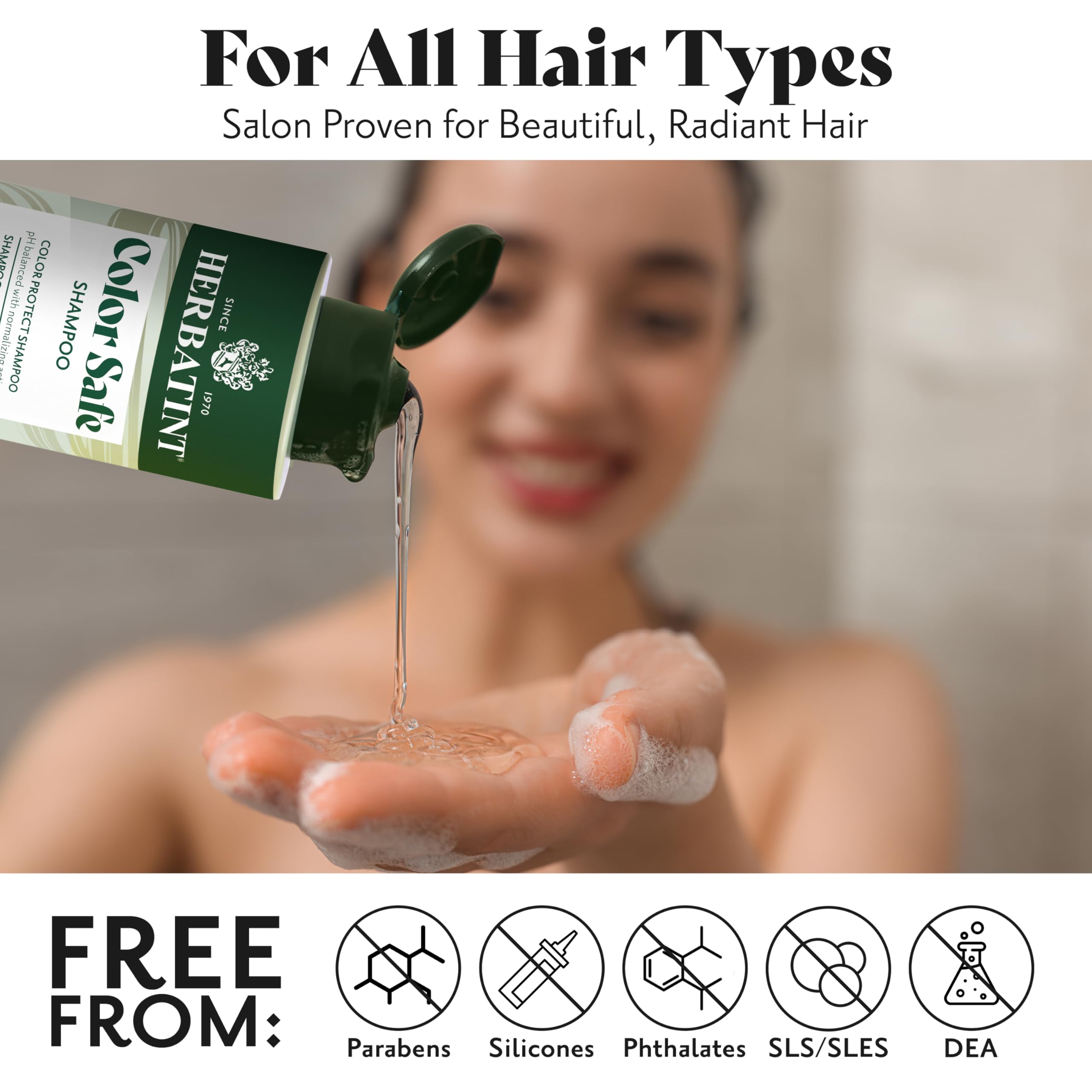Herbatint dermatologist-tested formula suitable for sensitive skin
