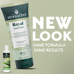 Herbatint Royal Conditioner Jojoba oil drops promote smoothness after coloring