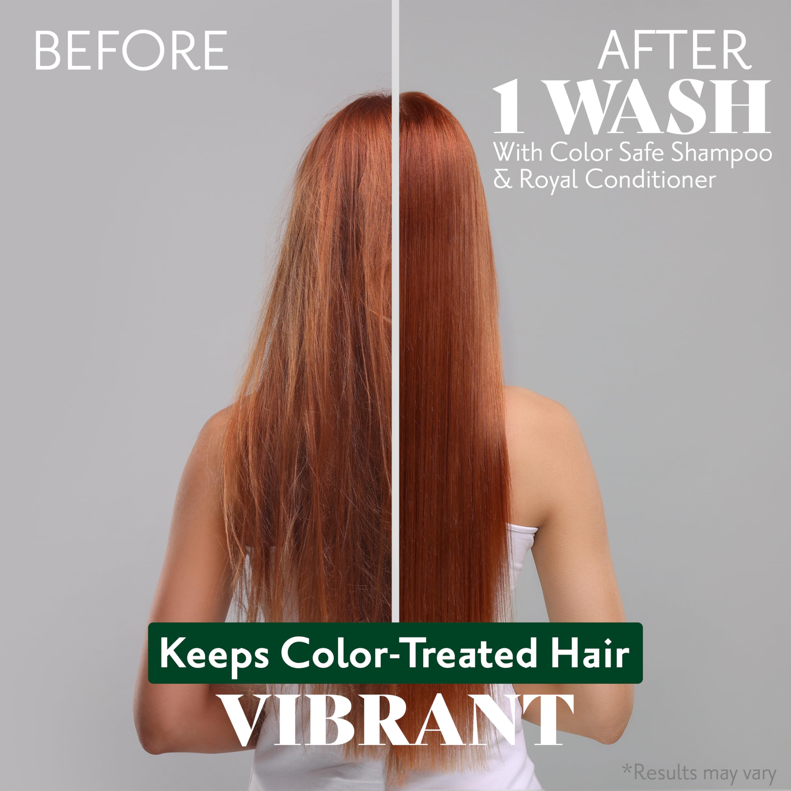 Herbatint Royal Conditioner Rice bran oil swirl adds shine and elasticity