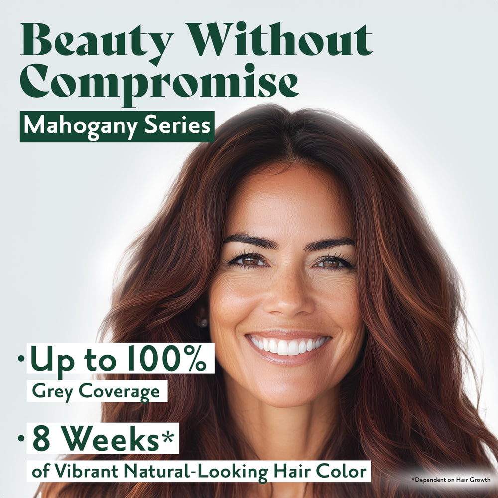 Herbatint vegan dye formula avoids common irritants for sensitive scalps.