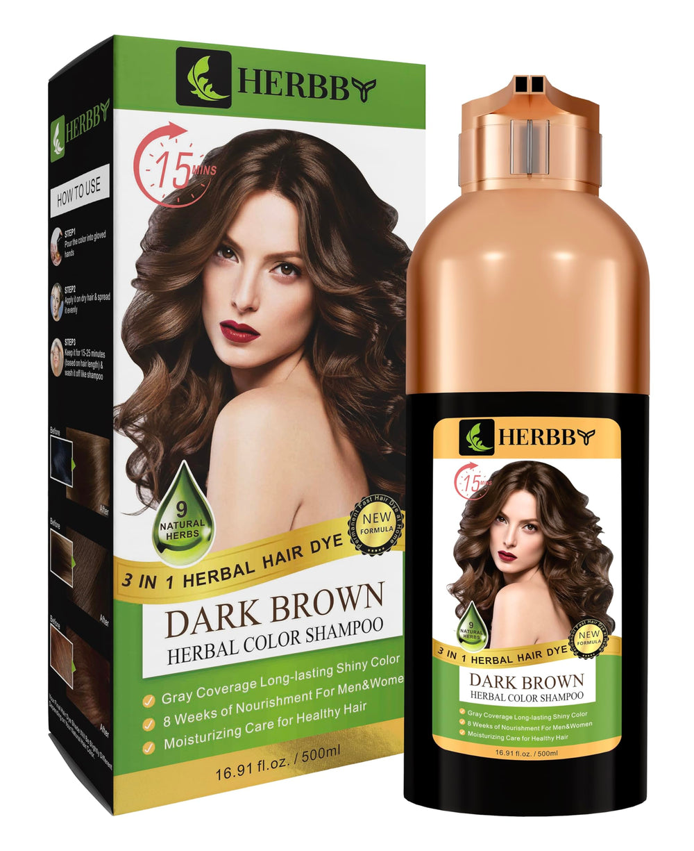 Herbby before-after-shade-difference hints shade variations based on natural color.