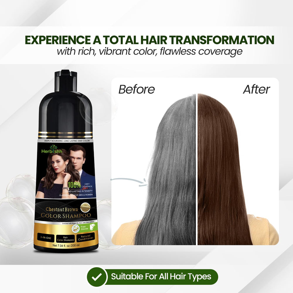 Herbishh 200ml bottle designed for easy, at-home use.