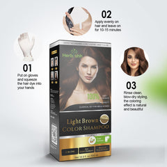 Herbishh ammonia-free label highlights safer hair dye option