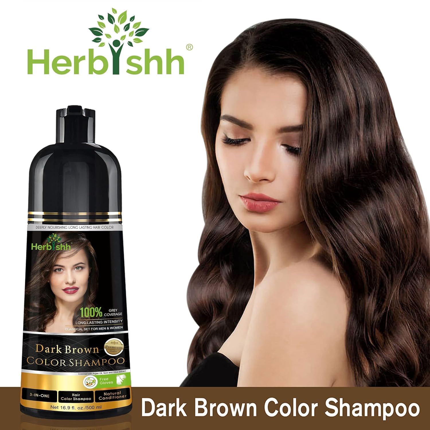 Herbishh mushroom extract enhances color depth and vibrancy